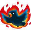 Twitter（ツイッター）に余計なことを書いて炎上する様子を描いたイラスト