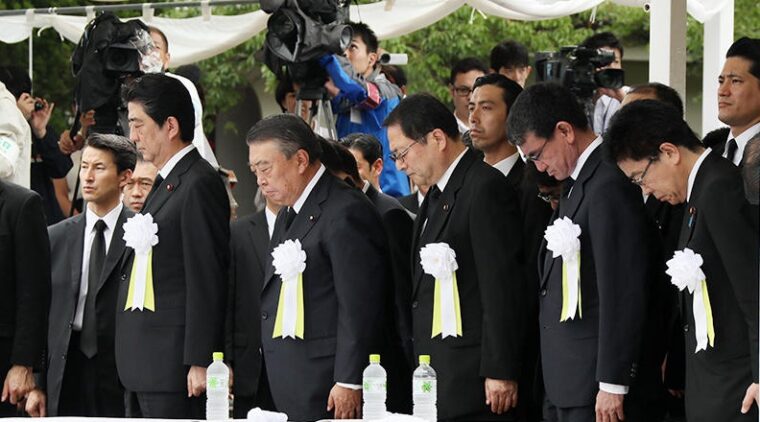 平成29年8月9日 長崎原爆犠牲者慰霊平和祈念式典参列等
