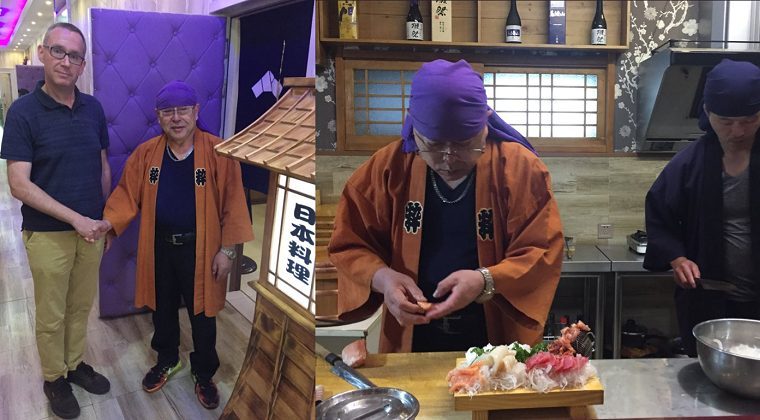 朝日新聞の誤報？行方不明とされた金正日の料理人・藤本さん、いつも通り平壌の和食店で刺身を切っていた！