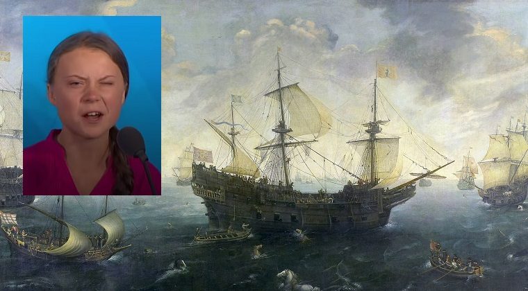 わがまま？環境少女グレタさん移送のためスペインが無敵艦隊を派遣か？飛行機を拒否して世界に迷惑をかける
