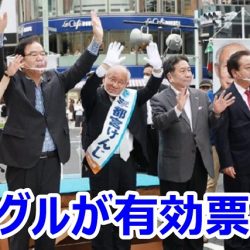 都知事選開票立会人「ハングルで書かれた宇都宮健児の票が有効票とされた」→公選法上はどうなってる？有効？無効？