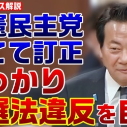 立憲議員が公選法違反を自白？「選挙で恩を受けたらお礼状を出す」国会でうっかり発言し慌てて誤魔化す【KSLチャンネル】