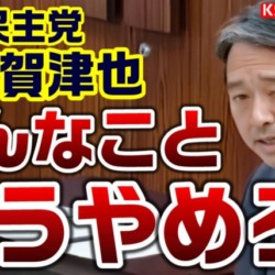 国民・榛葉賀津也「ブラック霞が関はもうやめよう」官僚の深夜残業、強引な委員会運営に苦言 12月18日参議院外交防衛委員会【KSLチャンネル】