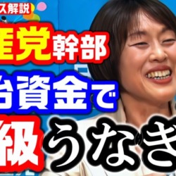 共産党幹部が政治資金で高級うなぎ店を利用→田村委員長「庶民にも手が届く、私も食べることがある」白々しい反応を示す【KSLチャンネル】