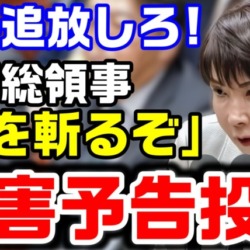 国外追放を！高市総理に殺害予告「汚い首は一瞬の躊躇もなく斬ってやる」中国駐大阪総領事が投稿、日本政府が抗議【KSLチャンネル】
