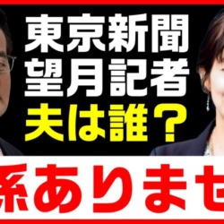 東京新聞の望月記者の夫は誰？立憲・岡田克也の実弟説はデマ【KSLチャンネル】マガジン259号